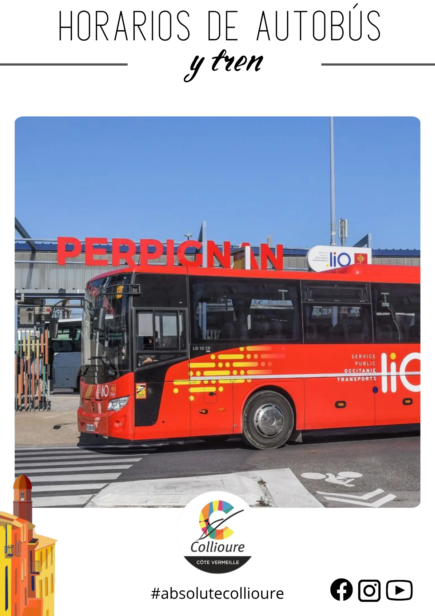 Horarios de autobus y tren
