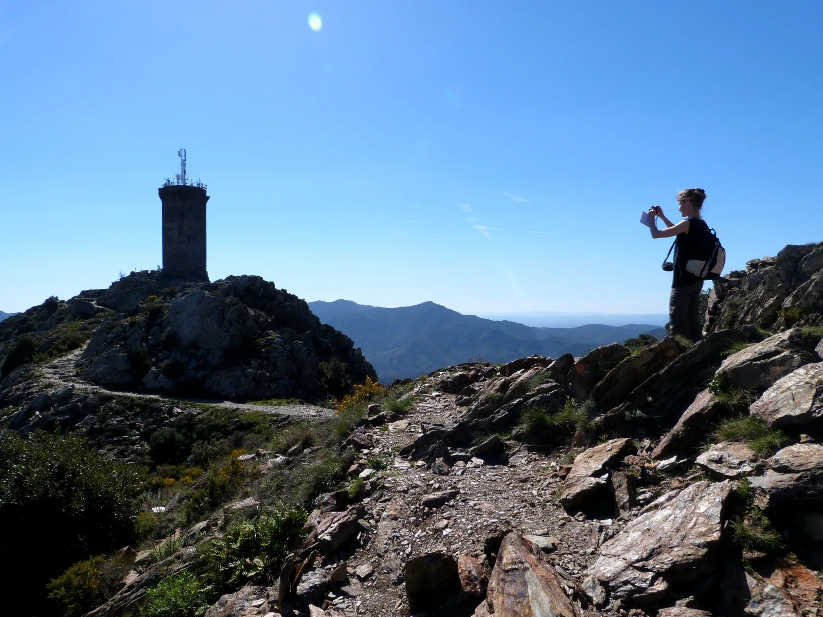 Randonnée Tour Madeloc